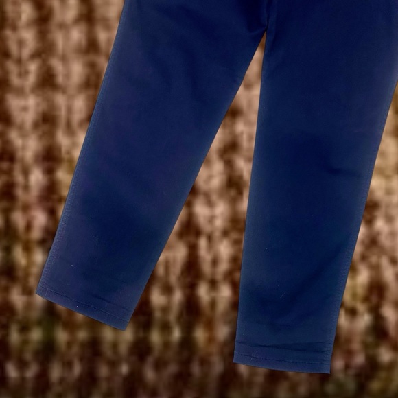 NWT Lauren Ralph Lauren Cotton-Blend Chino Pants in “Royal Navy” Size 10 - Picture 13 of 13